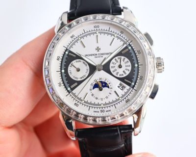  Vacheron Constantin Sun Moon Star  9100 Automatic Movement 42mm Watch